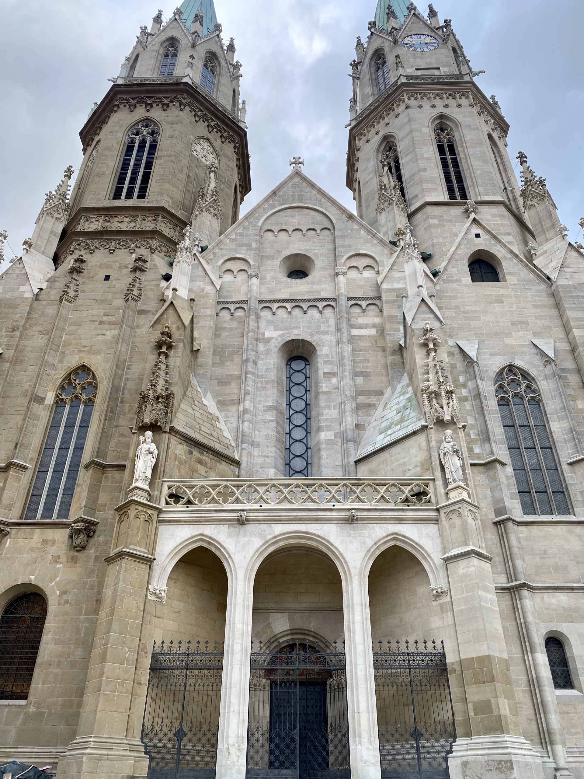 Restaurierung der Stiftstürme im Stift Klosterneuburg,Foto: Aylin Altinay