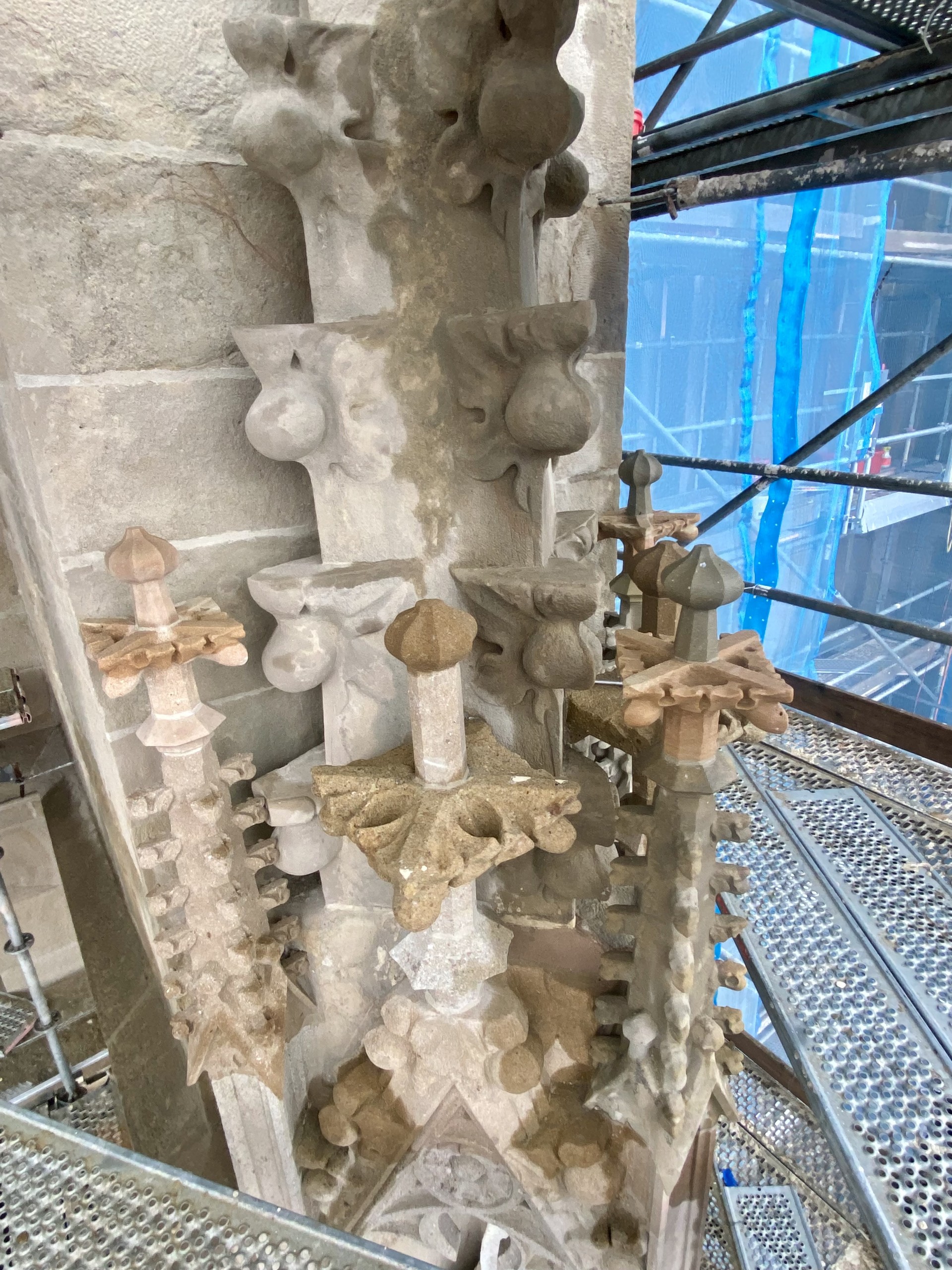 Restaurierung der Stiftstürme im Stift Klosterneuburg,Foto: Aylin Altinay