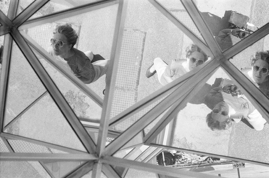 Selbstporträt, um 1985, © Alle: Architekturzentrum Wien, Sammlung, Fotos: Karin Mack