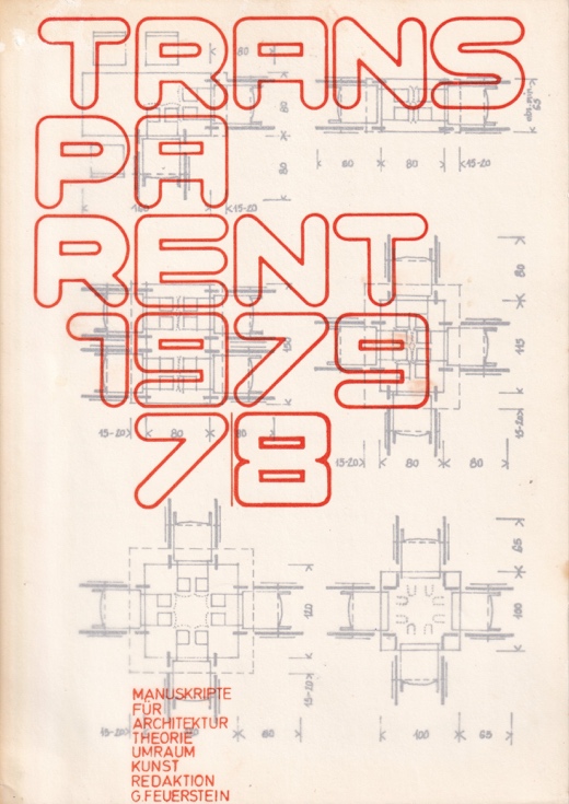Cover der Zeitschrift «Transparent» aus den Jahren 1979 und 1981