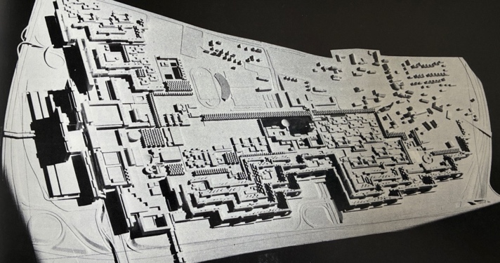 Wettbewerb 100.000-Einwohner-Stadt München-Perlach, 1968 (aus: Roland Rainer. Arbeiten aus 65 Jahren, S. 137)