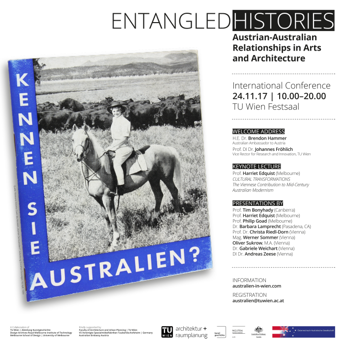 Entangled Histories. Austrian-Australian Relationships in Arts and Architecture